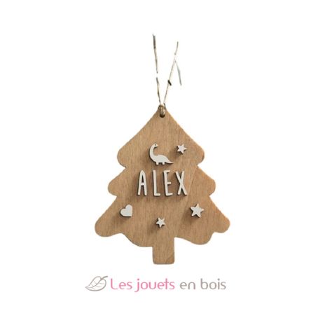 Arbre de Noël personnalisable bois naturel VI-AA10 Vintiun 2
