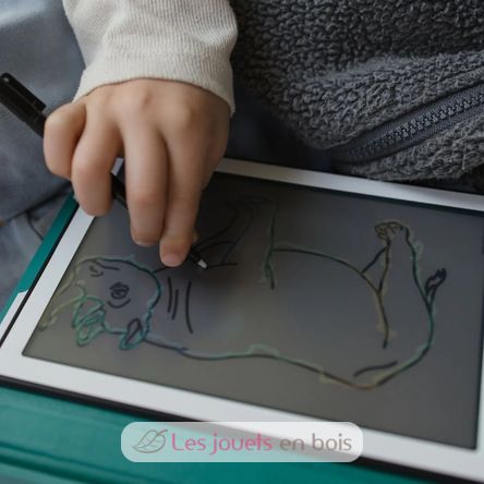 Kidydraw-Mini Tablette à dessin Animaux du monde KW-KIDYDRAWMINI-AAW Kidywolf 7