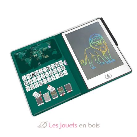 Kidydraw-Mini Tablette à dessin Animaux du monde KW-KIDYDRAWMINI-AAW Kidywolf 2