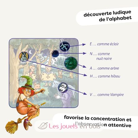 Jeu de duel Mots magiques HA2013833004 Haba 5
