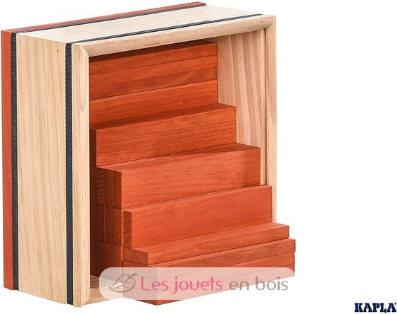 Achat KAPLA Coffret 40 pièces rouge-orange - Jeu en bois – Bleu