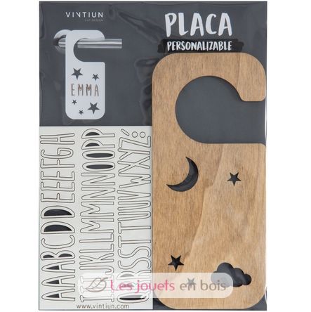 Accroche-porte personnalisable - Nuit VI-PL31 Vintiun 4