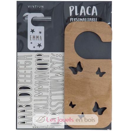 Accroche-porte personnalisable - Papillons VI-PL29 Vintiun 2