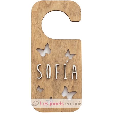 Accroche-porte personnalisable - Papillons VI-PL29 Vintiun 1