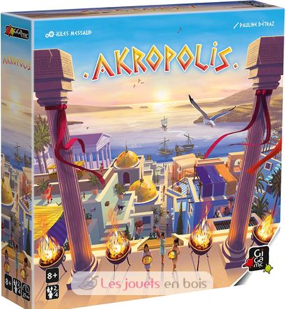 Akropolis Jeu de stratégie GI-GAKR Gigamic 1