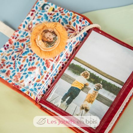 Album photo en tissu Jack le lion LL83638 Lilliputiens 4