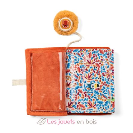 Album photo en tissu Jack le lion LL83638 Lilliputiens 2