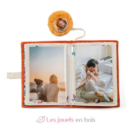 Album photo en tissu Jack le lion LL83638 Lilliputiens 3