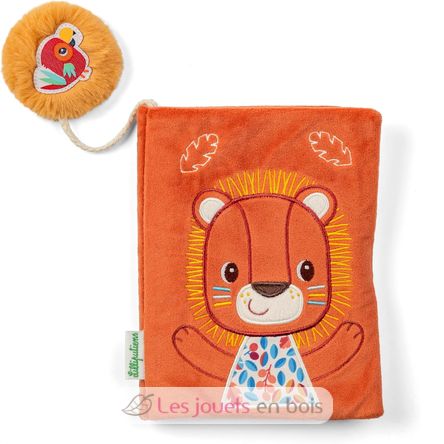Album photo en tissu Jack le lion LL83638 Lilliputiens 1