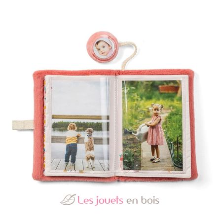 Album photo en tissu Jeanne le chat LL83637 Lilliputiens 3