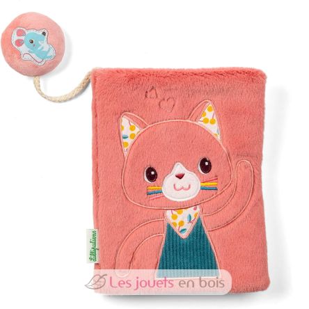Album photo en tissu Jeanne le chat LL83637 Lilliputiens 1