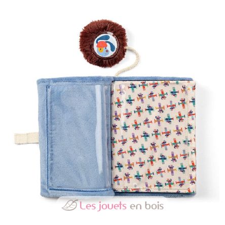 Album photo en tissu Jules le chien LL83636 Lilliputiens 2