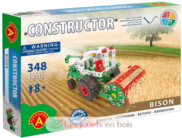 Constructor Bison - Moissonneuse-batteuse AT-1498 Alexander Toys 1