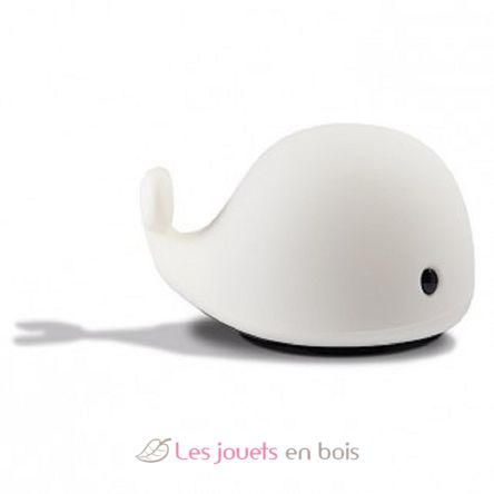 Veilleuse Lil'baleine blanche L-BABLANCM Little L 1