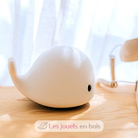 Veilleuse Lil'baleine blanche L-BABLANCM Little L 2