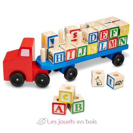 Camion Alphabet M&D15175-4555 Melissa & Doug 1