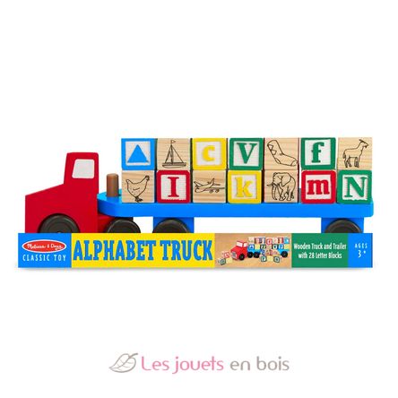 Camion Alphabet M&D15175-4555 Melissa & Doug 5