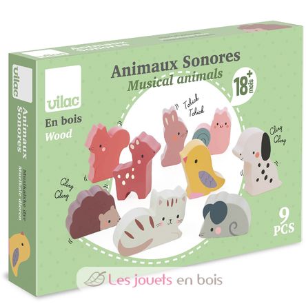 Animaux familiers sonores V7126 Vilac 1