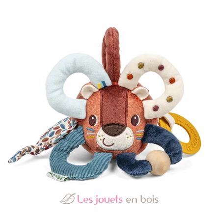 Anneaux sensoriels Jack le lion LL83632 Lilliputiens 1