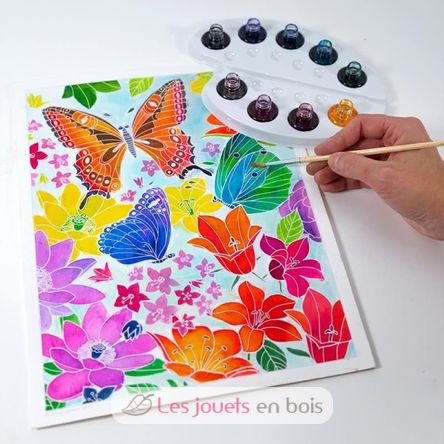 Aquarellum Dans les fleurs SS-6391 Sentosphère 2