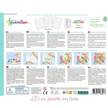 Aquarellum Dans les fleurs SS-6391 Sentosphère 3