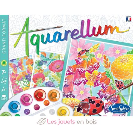 Aquarellum Dans les fleurs SS-6391 Sentosphère 5