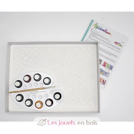 Aquarellum Dans les fleurs SS-6391 Sentosphère 6