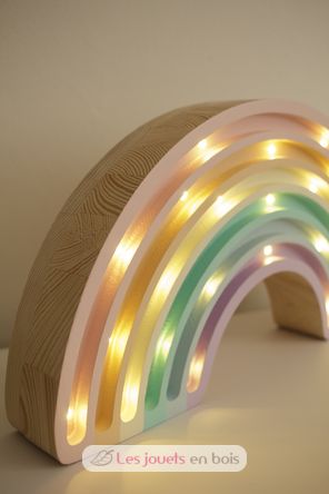 Lampe Veilleuse Arc-en-ciel pastel LL016-368 Little Lights 8