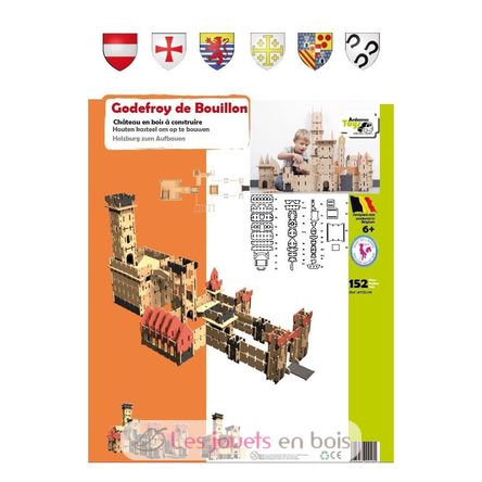 Château Godefroy de Bouillon AT13.011-4587 Ardennes Toys 3