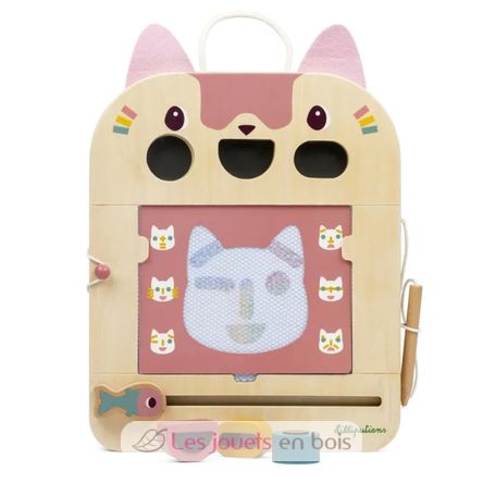 Ardoise magique Jeanne le chat LL83650 Lilliputiens 6