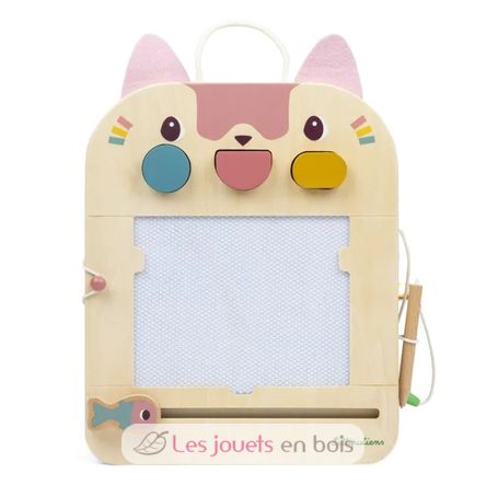 Ardoise magique Jeanne le chat LL83650 Lilliputiens 1