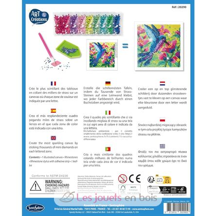 Canevas à diamanter Colibri SS-20290 Sentosphère 2