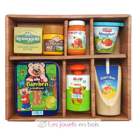 Assortiment d'épicerie en bois TA-0949.1 Tanner 1
