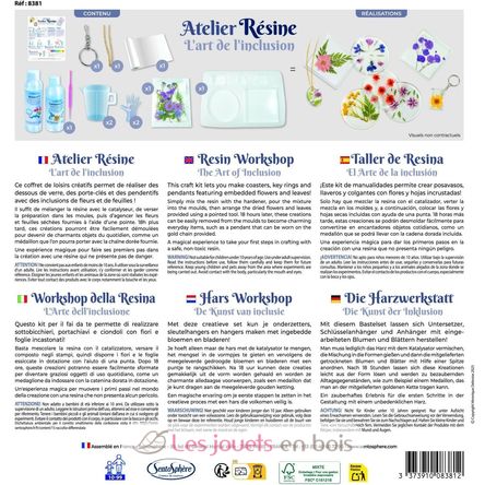Atelier Résine L'art de l'inclusion SS-8381 Sentosphère 2