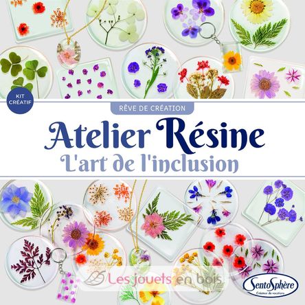 Atelier Résine L'art de l'inclusion SS-8381 Sentosphère 4