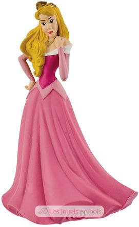 Figurine Aurore en robe rose BU-12885 bis Bullyland 1