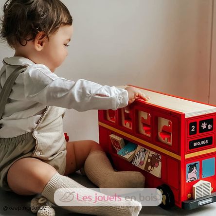 Autobus des animaux BJ692 Bigjigs Toys 4