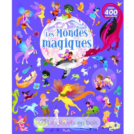 400 autocollants Les mondes magiques PI-7350 Piccolia 1