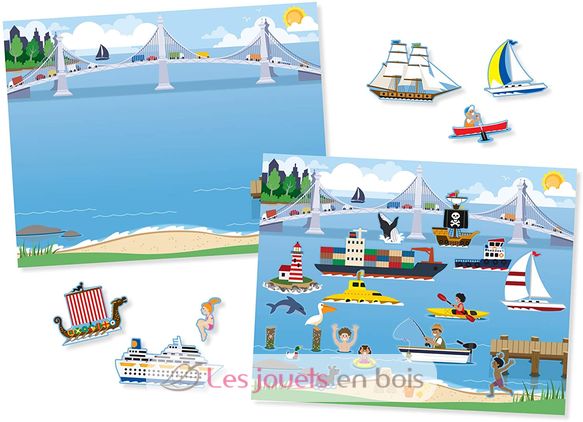165 autocollants réutilisables - Véhicules MD-14199 Melissa & Doug 3