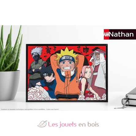 Puzzle Aventures de Naruto 500 pcs NA12000973 Nathan 3