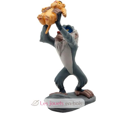 Figurine Rafiki avec bébé Simba BU12256-3856 Bullyland 5