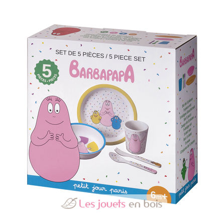 Coffret 5 pièces Barbapapa PJ-BA701R Petit Jour 2
