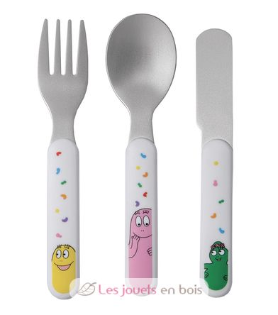 Couverts d'apprentissage Barbapapa PJ-BA903R Petit Jour 1