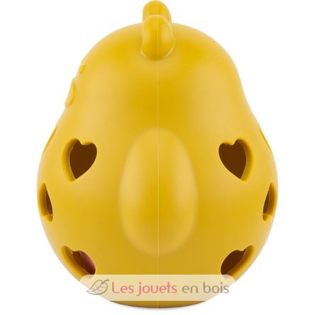 Hochet ourson jaune en silicone UL7141 Ulysse 4