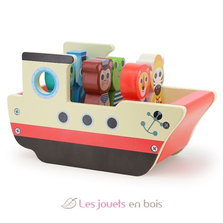 Le bateau sonore des animaux V7643 Vilac 3