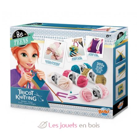 Kit Créatif Tricot - Buki - Activité créative pour enfant 8 ans