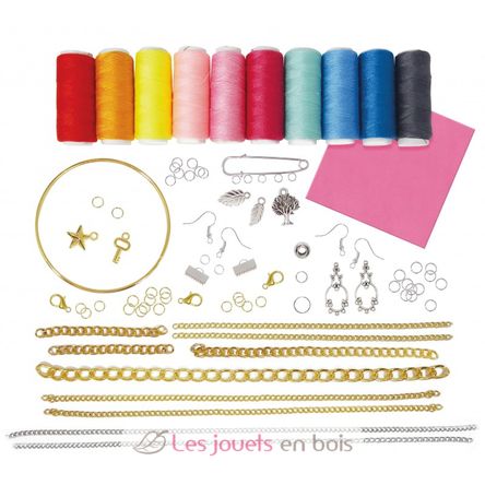 Kit Créatif - Bijoux Pompons BUK-BE109 Buki France 2