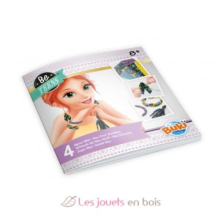 Kit Créatif - Bijoux Wax BUK-BE208 Buki France 4