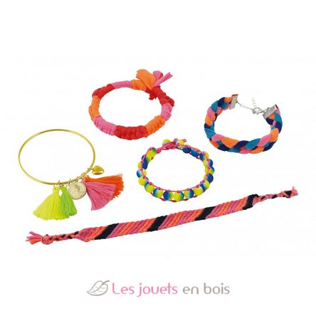 Kit Créatif - Bracelets Fluo BUK-BE209 Buki France 3
