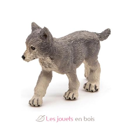 Figurine Bébé loup PA50162-3968 Papo 4